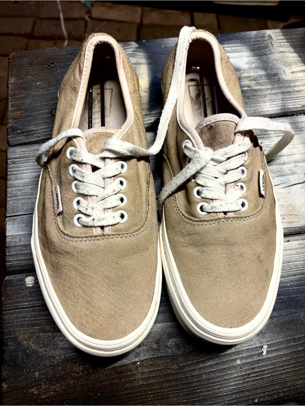 Vans Old Skool sneakers in tan & brown #skateboarding #oldskool womens 10